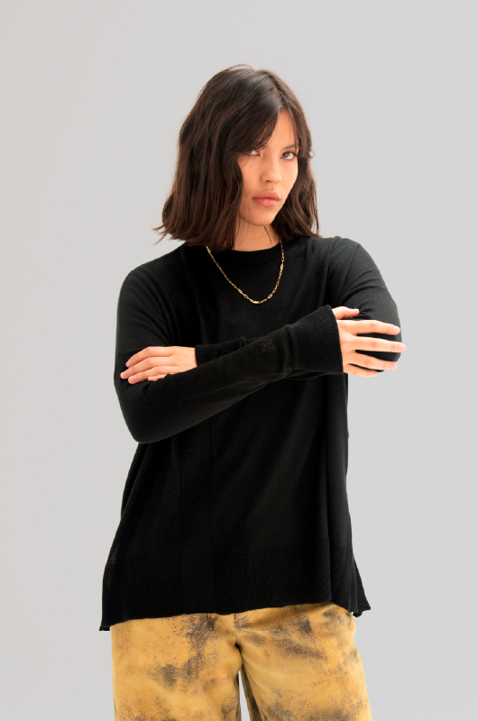 Julia Crewneck Negro